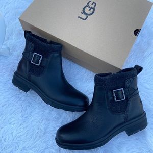 ugg harrison waterproof moto boot